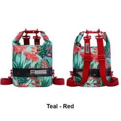 SAC ETANCHE FEELFREE DRY TUBE TROPICAL 15L -Pagaie Debout feelfree teal red 22 06 2022 12 26 53
